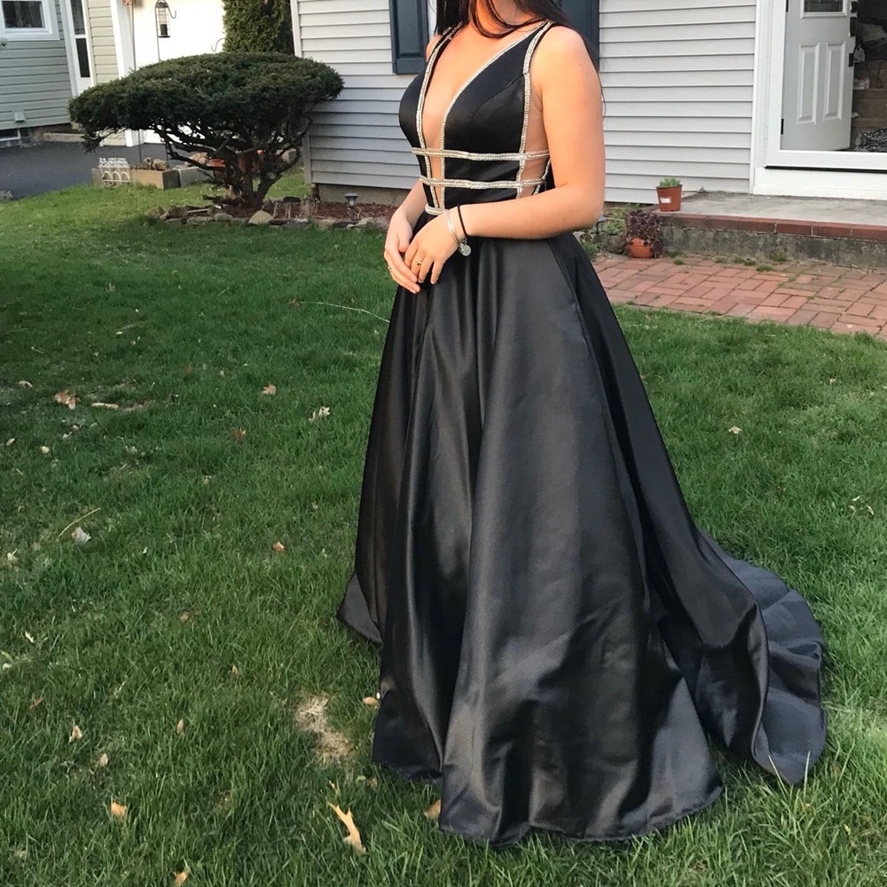 beautiful ball dress worn once!!